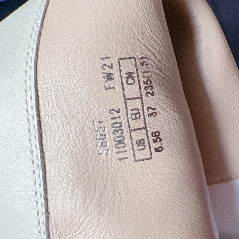 STUART Weitzman 5050 Ultralift Leather Over the Knee Platform Boots White US 6.5